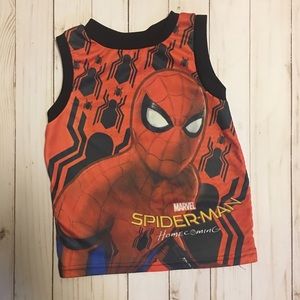 Boys 3T - Spider-Man Shirt - Sleeveless